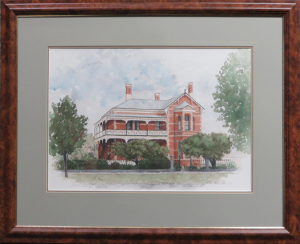Double storey Victorian house