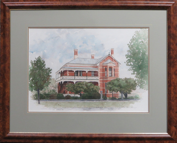 Double storey Victorian house