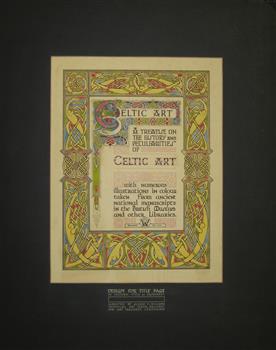 Hand painted celtic design