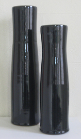 Ceramics - Vases, [Black Vases] by Helen Lewers
