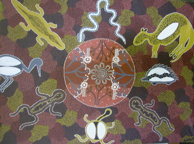 Acrylic on canvas, [Title Unknown]
