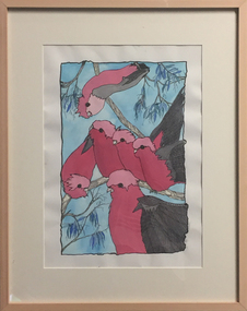 pink birds