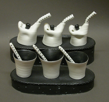 Ceramic tea set