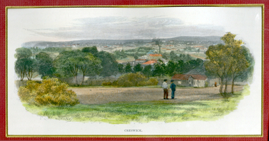 Engraving, Creswick, 1888