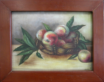 Painting, [Still Life with Peaches], 1920