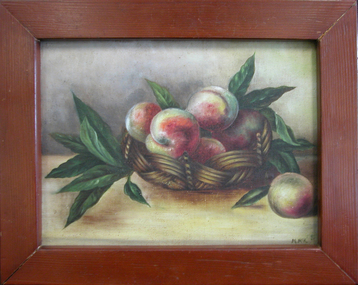 Painting, [Still Life with Peaches], 1920
