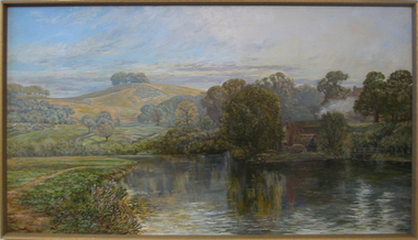 Painting - Artwork, Jeff Woodger, 'View Near Clunes' by Jeff Woodger, 2008