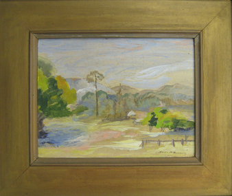 Painting - Watercolour on paper, Neville Bunning, [Landscape] by Neville Bunning