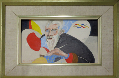 Painting, 'The Artist's Self Portrait' by Neville Bunning