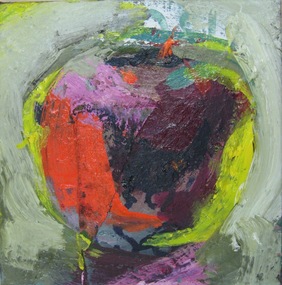 painting of an apple