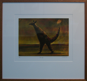 Work on paper - Artwork - Printmaking, 'Homage' by Geoffrey Ricardo, 2005