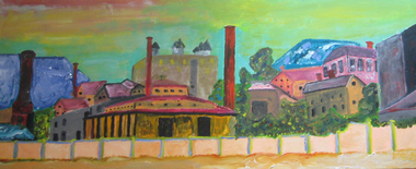 Painting - Artwork - Painting, 'School of Mines New Beginnings part a & b' by John Collier, 2008