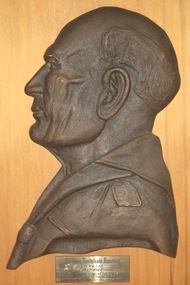 Bronze, Thompson, B.E, 'Charles Archibald Hoadley' by B.E. Thompson
