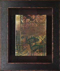 Mixed media - Mixed Media on paper on canvas, 'Briffits' by Anthony Woodward, 2009