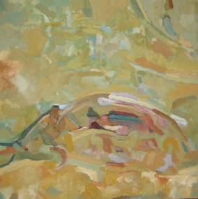 Painting - Oil on canvas, Paul Lambeth, 'Untitled [from If I belong here ... series]' by Paul Lambeth, 2009