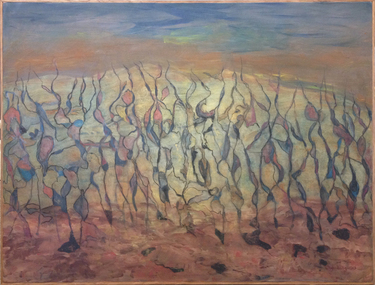 Oil & acrylic on canvas, Ian Channing, 'Opus 1' by Ian Channing, 2000