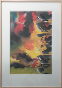 Painting, Jacqueline Sleight, Fire I, 2004