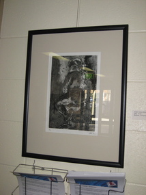 Collograph print, Nude