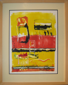 Monoprint, Frame of Mind, 2000