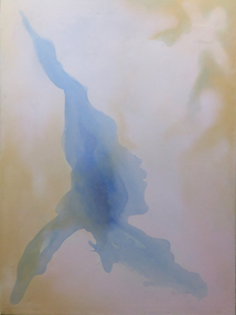 Painting - Acrylic on Canvas, Geoff Pola, 'Child Within' by Geoff Pola, 1999