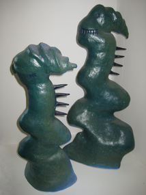 Two ceramic forms