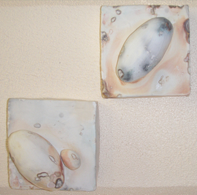 Ceramics - Saggar fired, Sleeping Rock