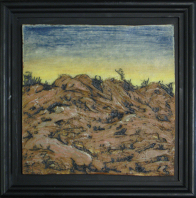 Ceramic Tile, 'At Summers End' by Rosemary Smith, 2009