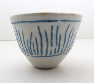 Artwork - Ceramic, Lunt, Jo, (Small cup) by Jo Lunt, 1997