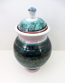 Artwork - Ceramic, Drew, Sam, (Lidded Urn) by Sam Drew