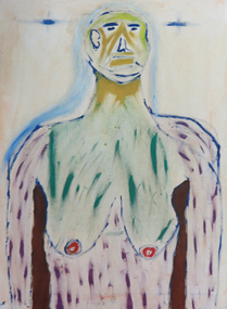 Painting - Artwork - Painting, McGuinescan, Justin, 'Nude Study' by Justin McGuinescan