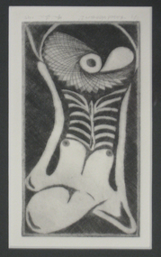Work on paper - Engraving, Ribbed Woman II, 1995