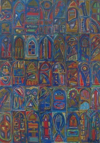 Painting - Artwork, Obst, Melanie, Untitled, 1991