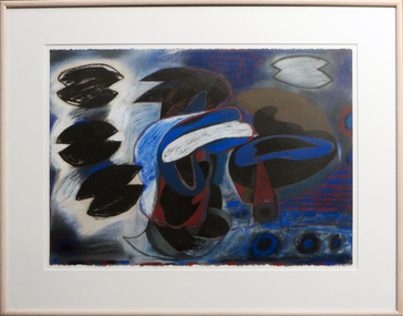 Drawing, Alun Leach-Junes, 'Sea Wall at Night (The Mumbles)' by Alun Leach-Jones, 1994