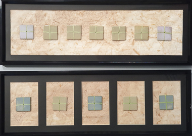 Mixed media - Artwork, 'Tile I & Tile III' by Caitlin Lowe, 2010
