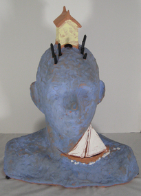 Ceramic, Davies, Terry, 'Lake Wendouree Man' by Terry Davies, 11/2012