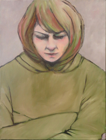 Painting - Portrait, Noirin Wojciechowski, "Marian" by Noirin Wojciechowski, 2012