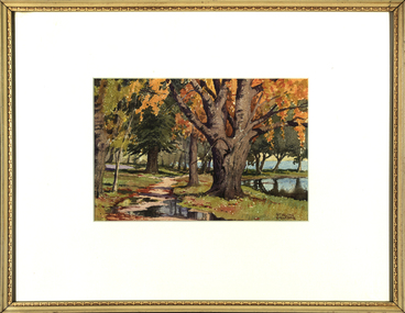 Lakeside landscape