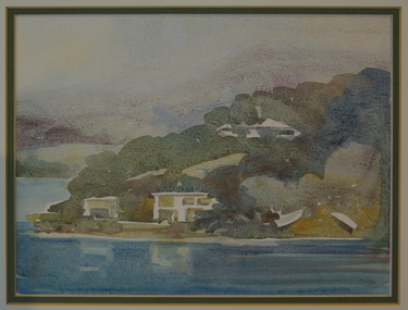 Painting - Watercolour, David Alexander, [Coastal Scene] by David Alexander