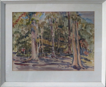 Watercolour, David Alexander, [Landscape] by David Alexander, 1947