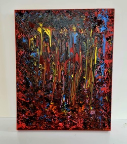 Acrylic on Canvas, Jones, Justin, The Upside Down Kingdom