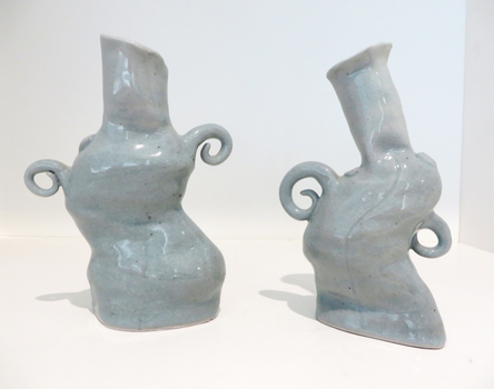 Two ceramic forms