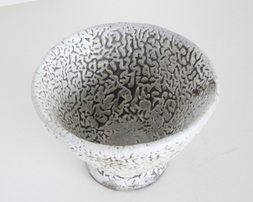 Ceramic, Stott, Susan, (Untitled) Crawling Glaze Pot by Susan Stott