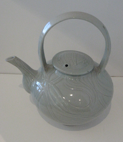 Ceramic, [Celadon Teapot]