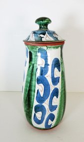Artwork-Ceramic, Unknown, (Untitled) Lidded Container
