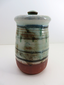 Ceramic, (Lidded Vessel) by Sam Drew