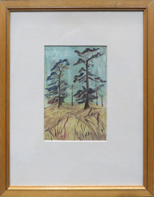 Painting, [Trees] by Gwen Graham