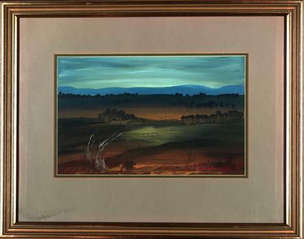 A painted landscape
