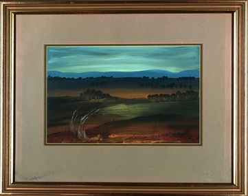 A painted landscape