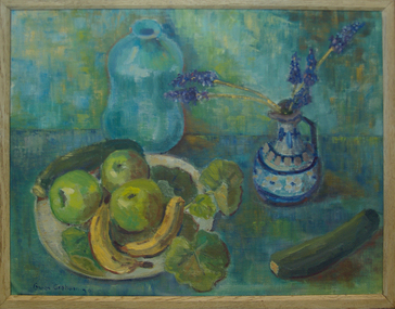 Still life with apples