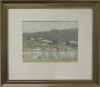 Artwork, David Alexander, [River Scene] by David Alexander